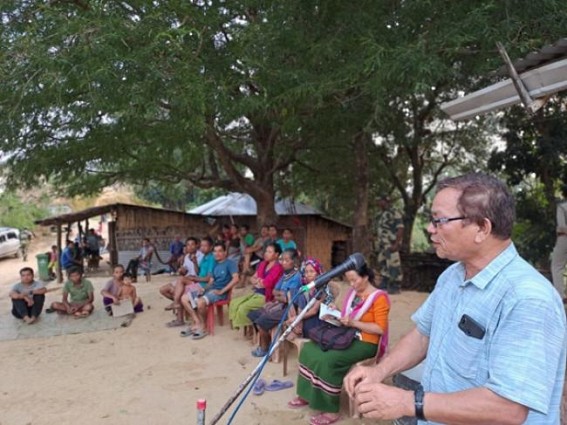 I.N.D.I.A. held rallies, meetings in Kanchanpur's various areas supporting Lok Sabha Poll candidate Rajendra Reang I.N.D.I.A. held rallies, meetings in Kanchanpur's various areas supporting Lok Sabha Poll candidate Rajendra Reang
